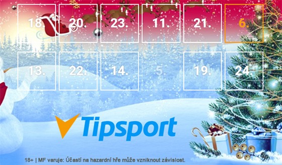Tipsport Vegas adventní kalendář