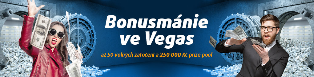 Tipsport Vegas Bonusmánie
